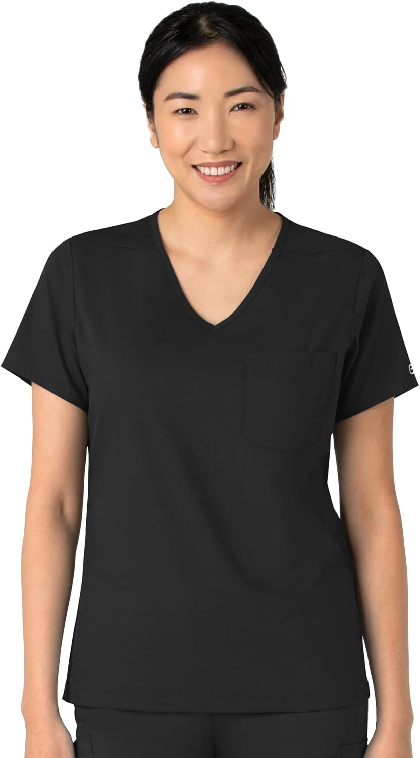 image:imageWink Boundless Womens Tuckin Scrub TopBlack