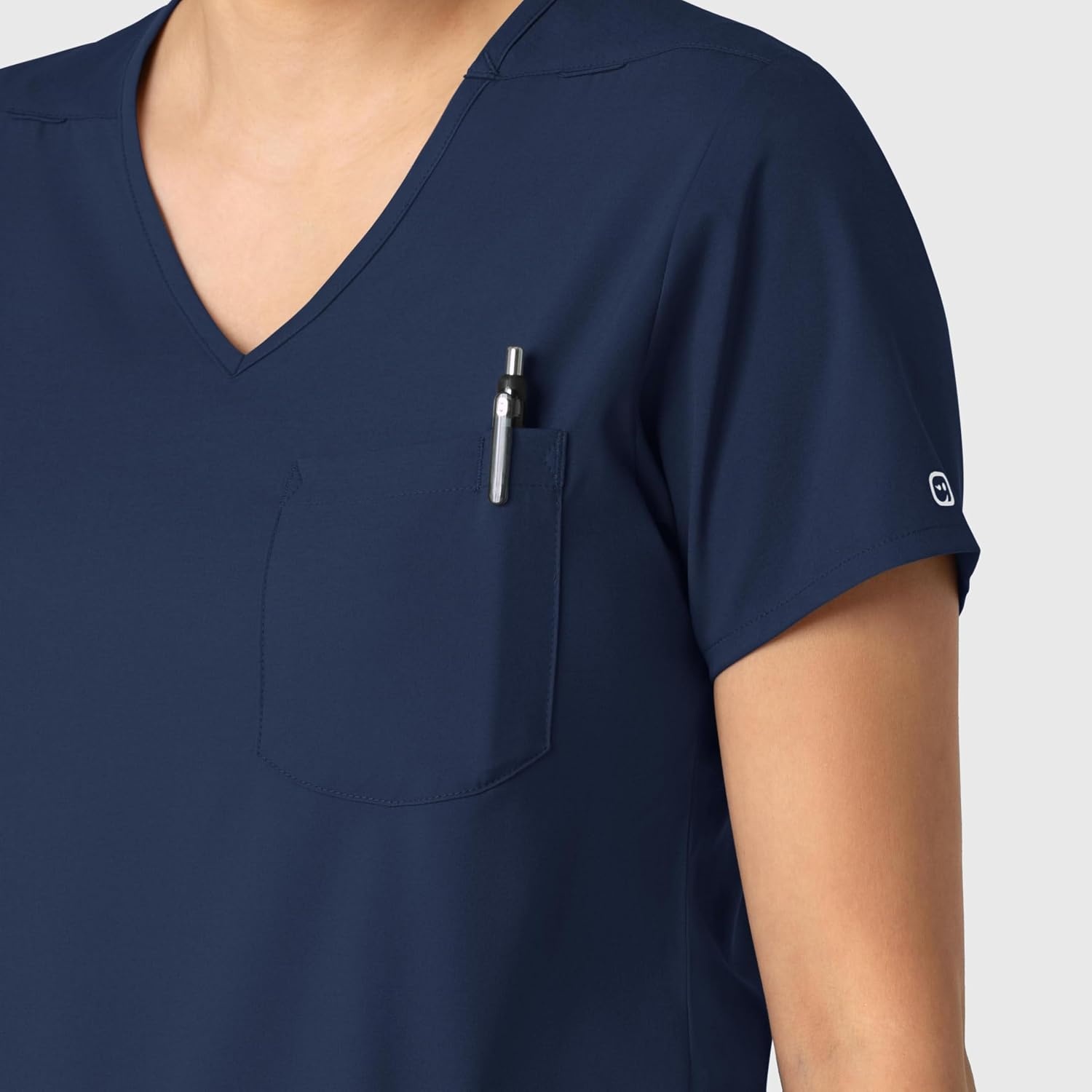 image:imageWink Boundless Womens Tuckin Scrub TopNavy