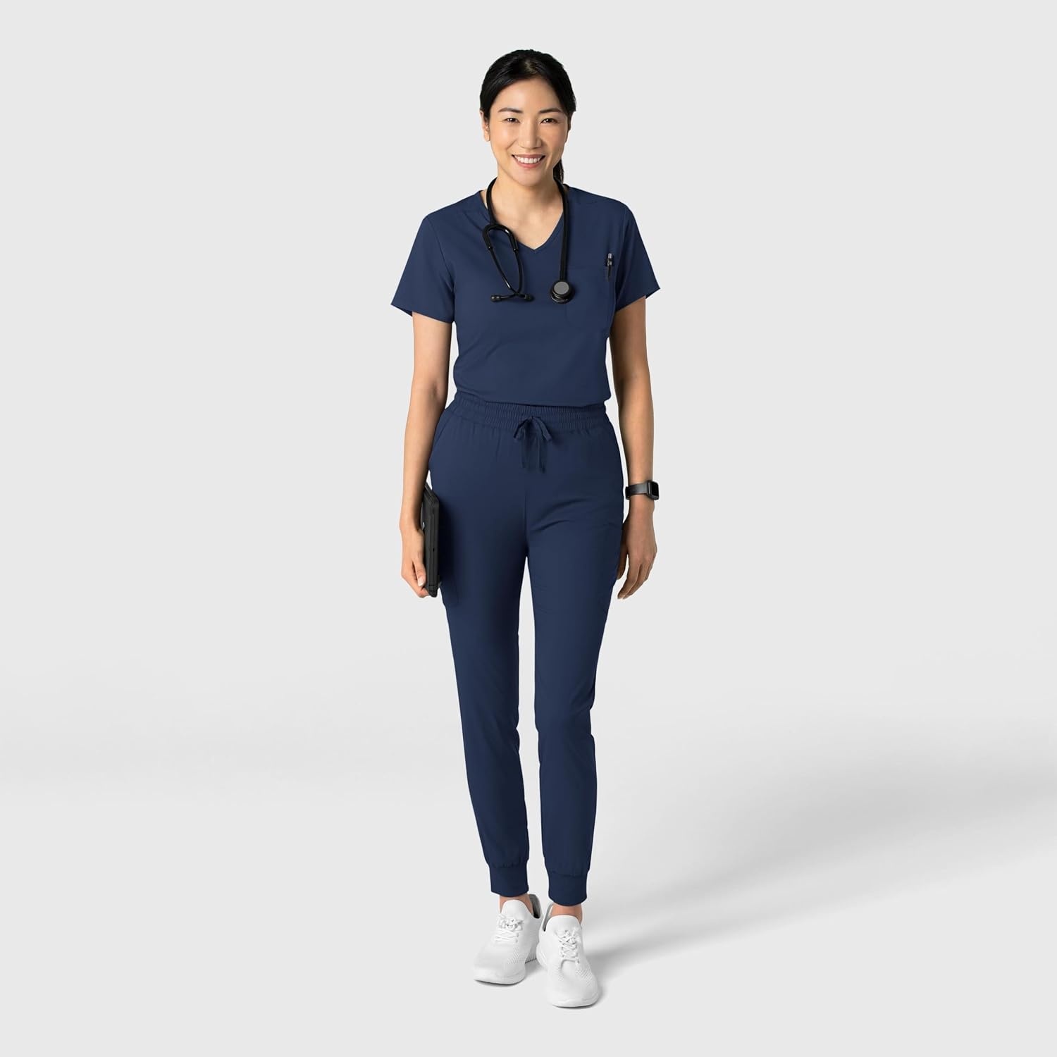 image:imageWink Boundless Womens Tuckin Scrub TopNavy