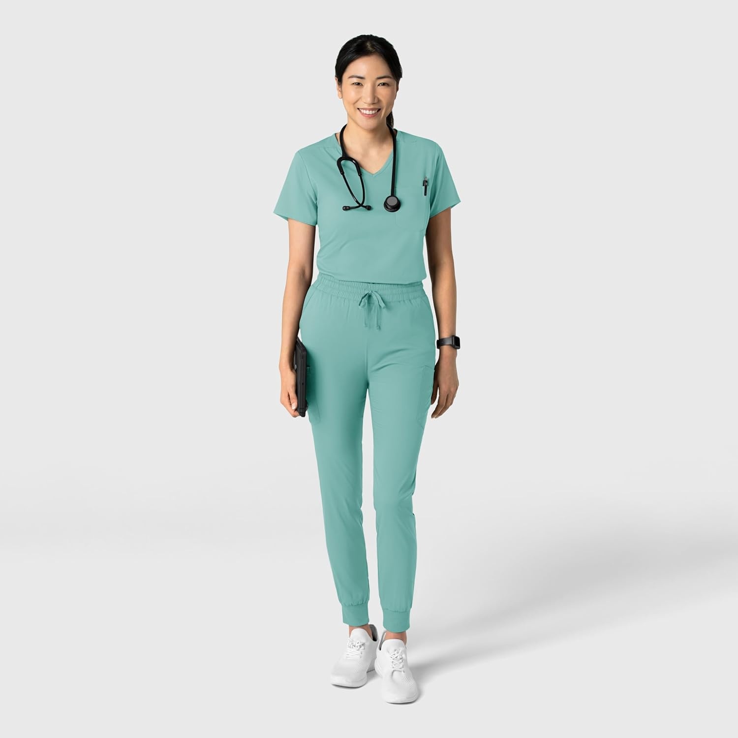 image:imageWink Boundless Womens Tuckin Scrub TopTurquoise