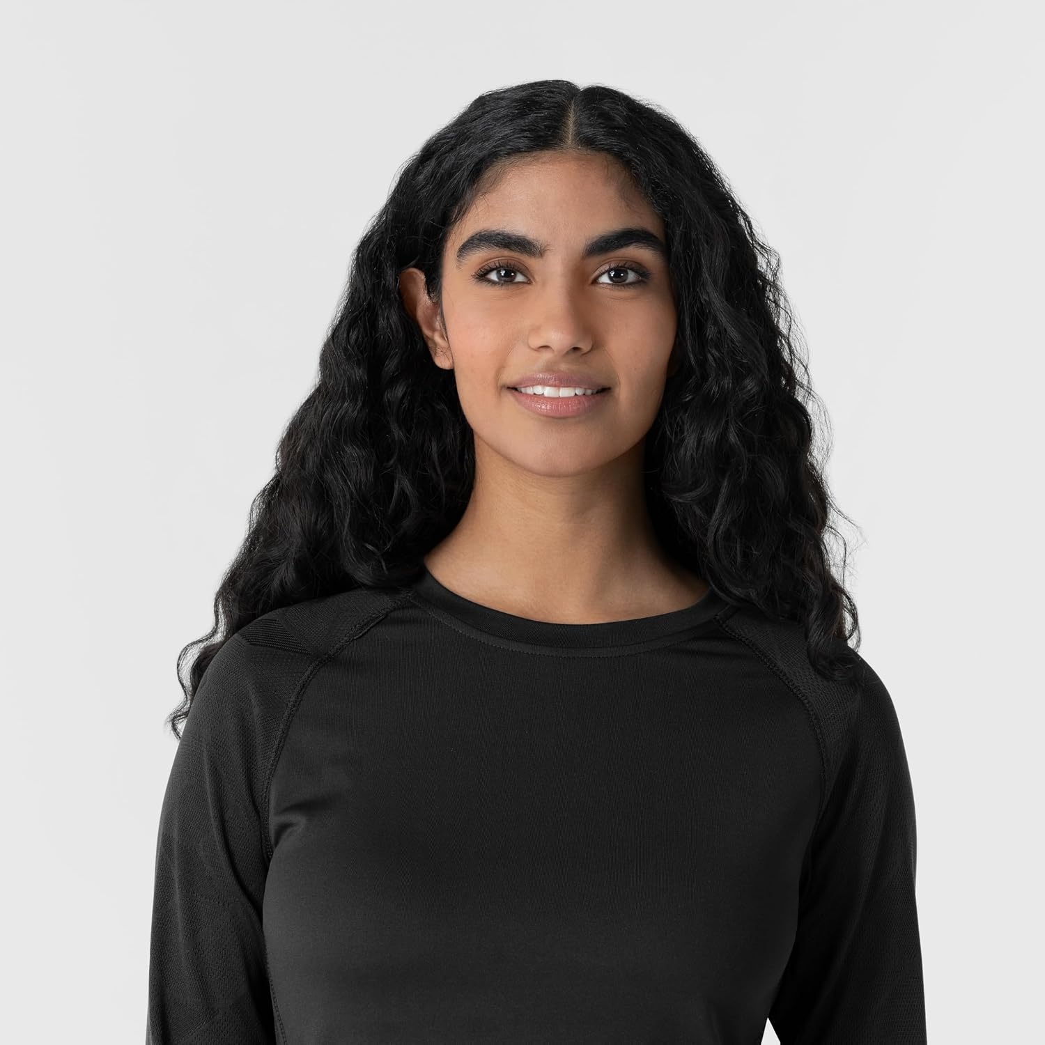 image:imageWink Layers Womens Engineered Underscrub TeeBlack