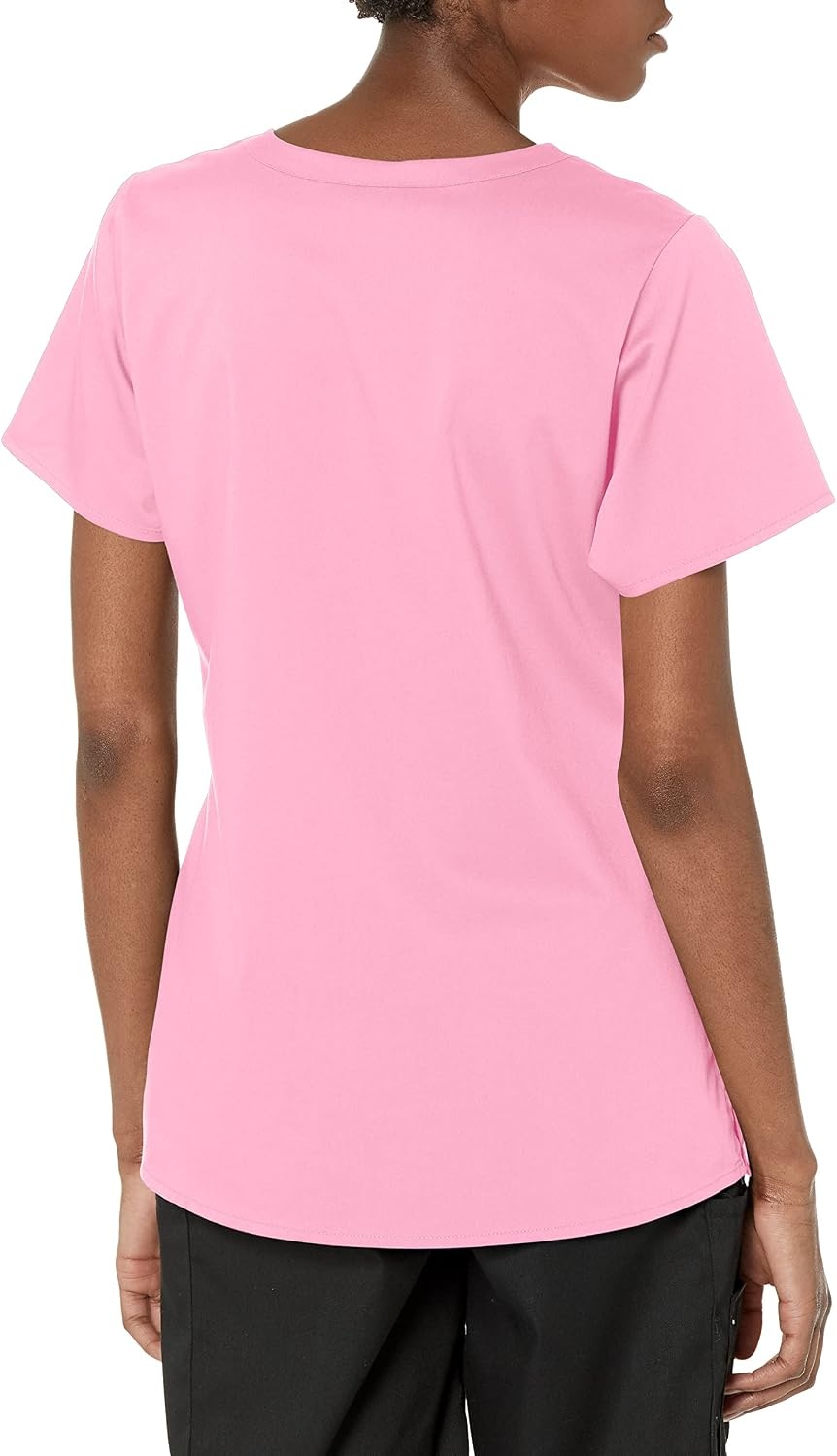 image:imageWink PRO Womens 4 Pocket Wrap Scrub TopPink Blossom