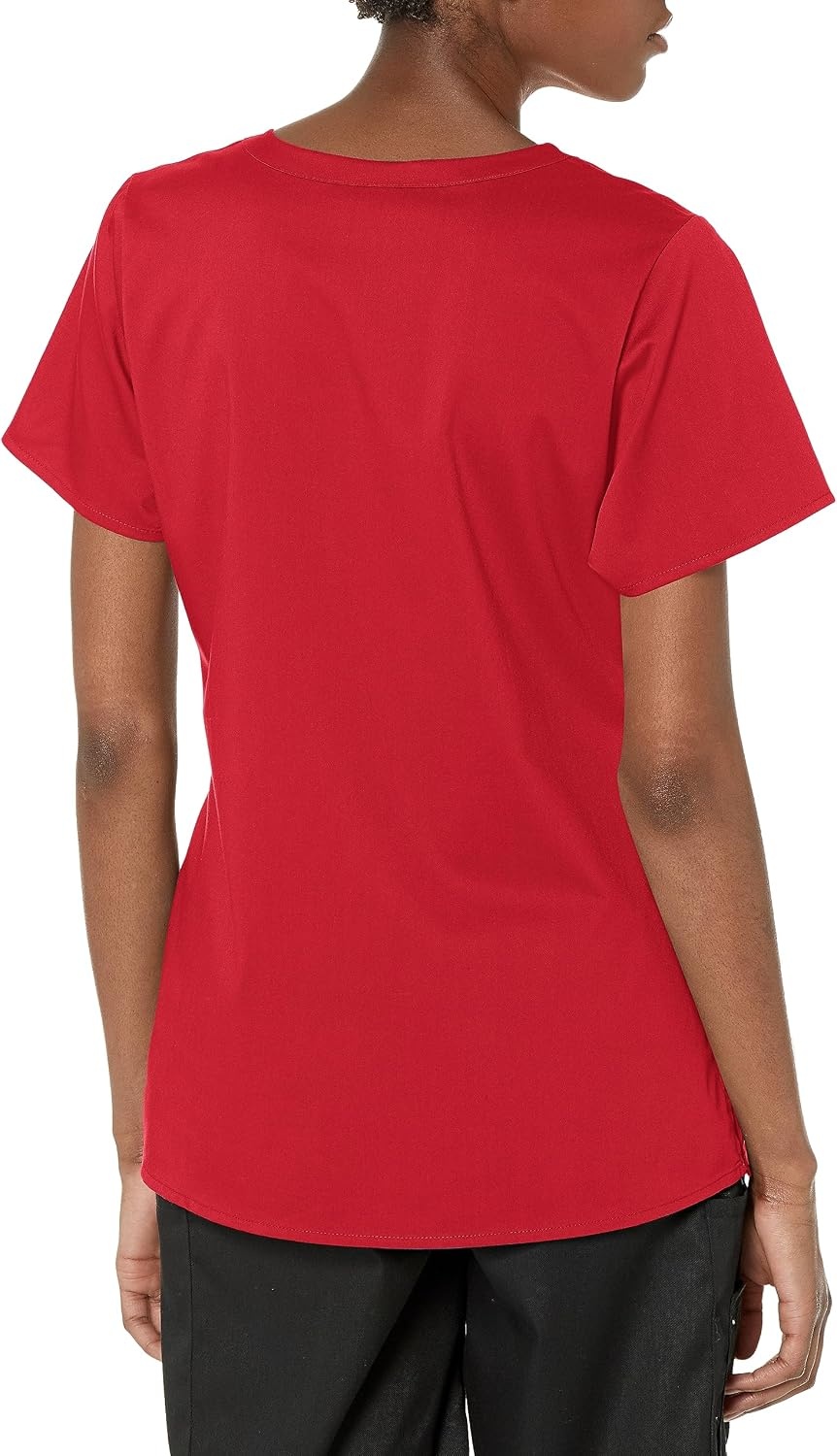 image:imageWink PRO Womens 4 Pocket Wrap Scrub TopRed