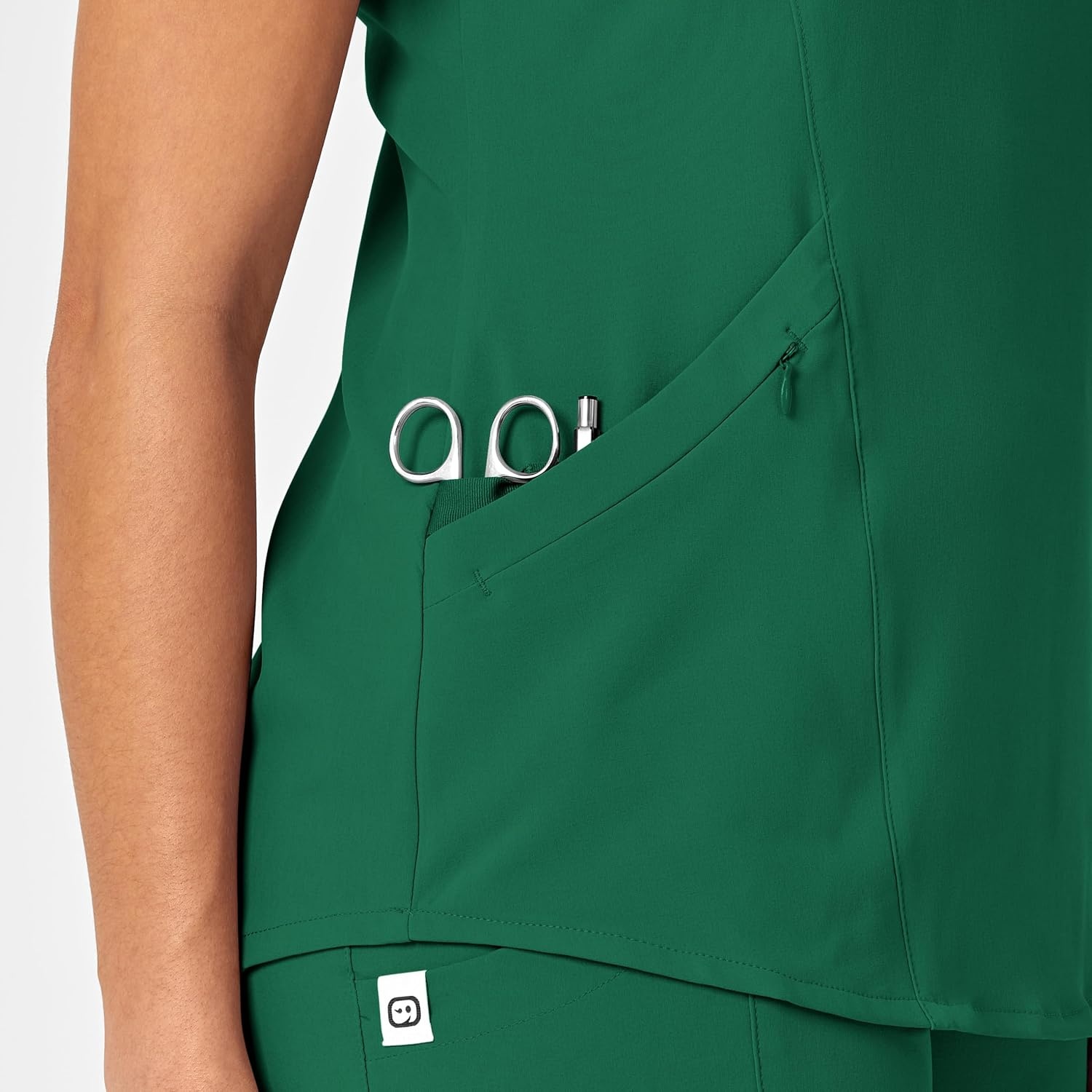 image:imageWink Renew Womens VNeck Scrub Top Hunter S