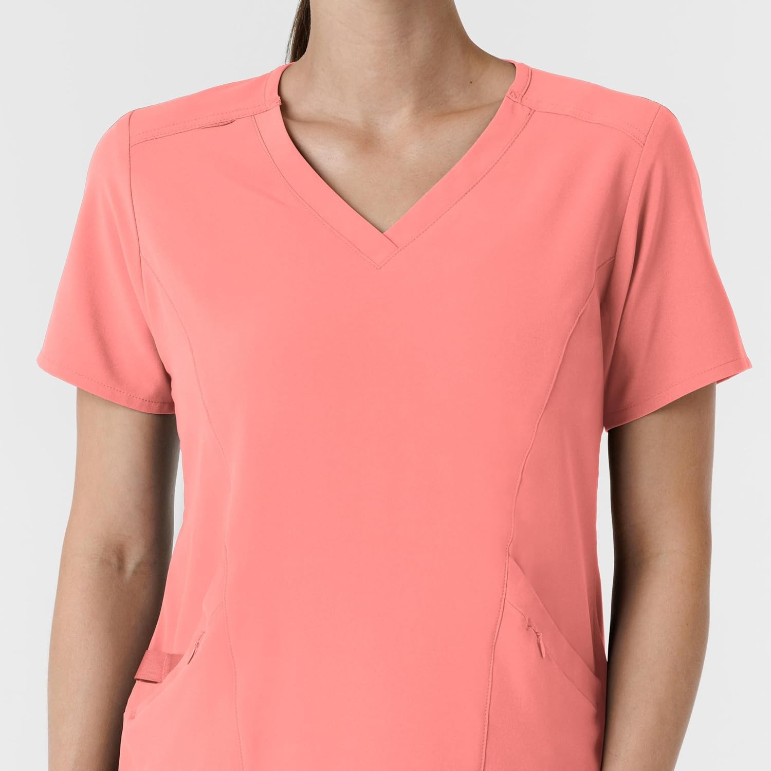 image:imageWink Renew Womens VNeck Scrub TopParadise Pink