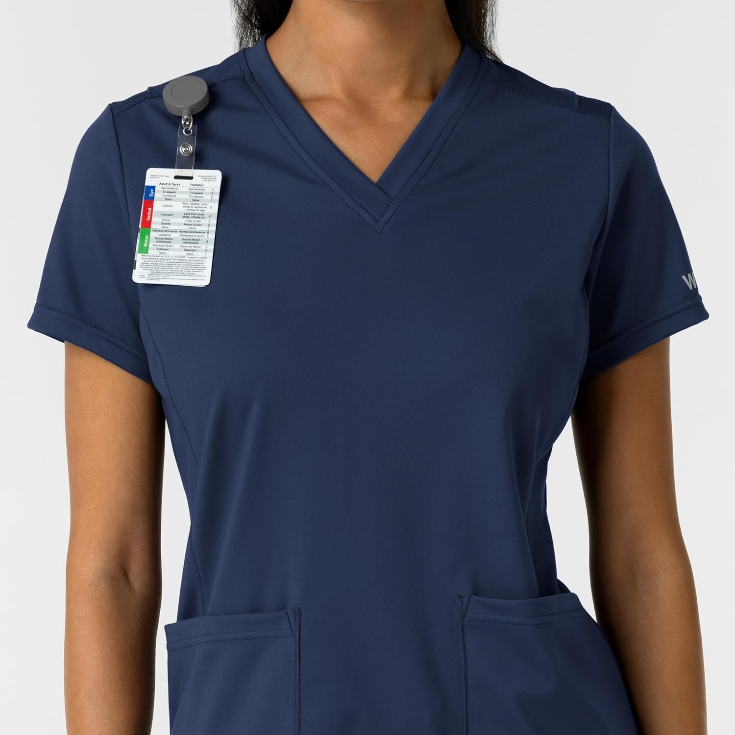 image:imageWink Womens Womens 2Pocket Scrub TopNavy