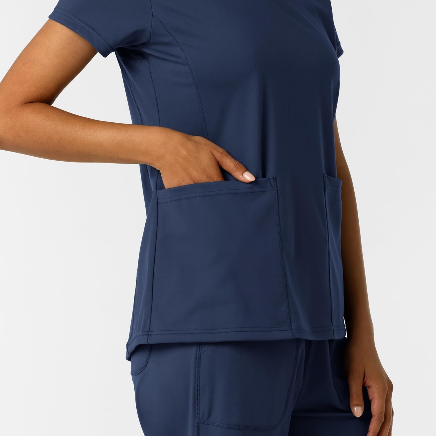 image:imageWink Womens Womens 2Pocket Scrub TopNavy