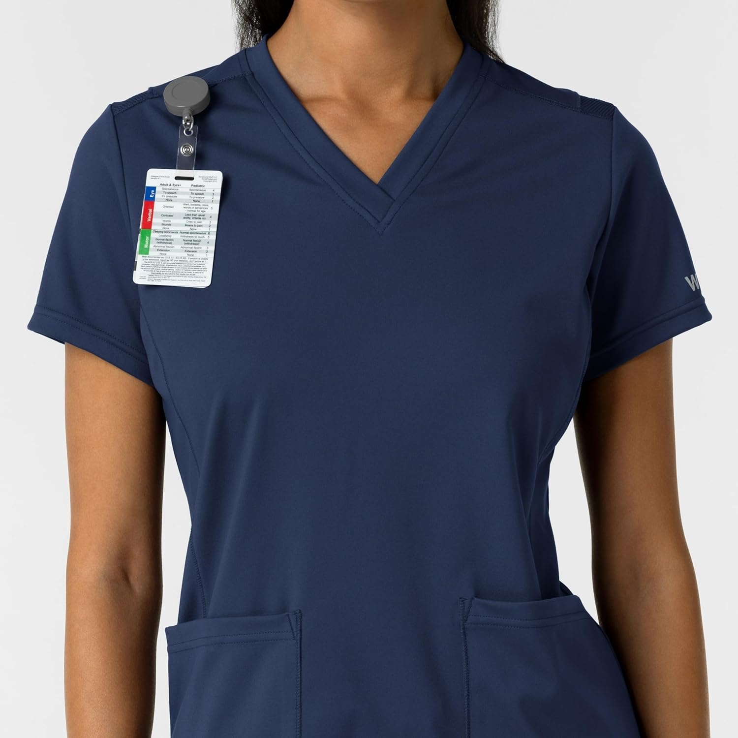 image:imageWink Womens Womens 2Pocket Scrub TopNavy