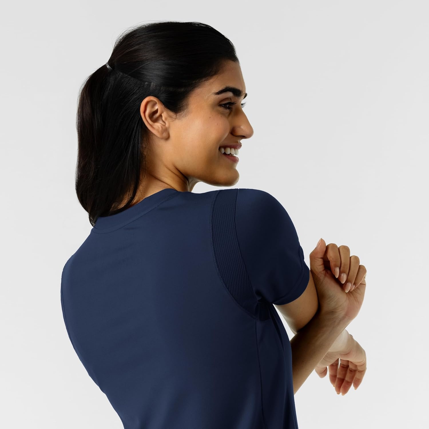 image:imageWink Womens Womens 2Pocket Scrub TopNavy