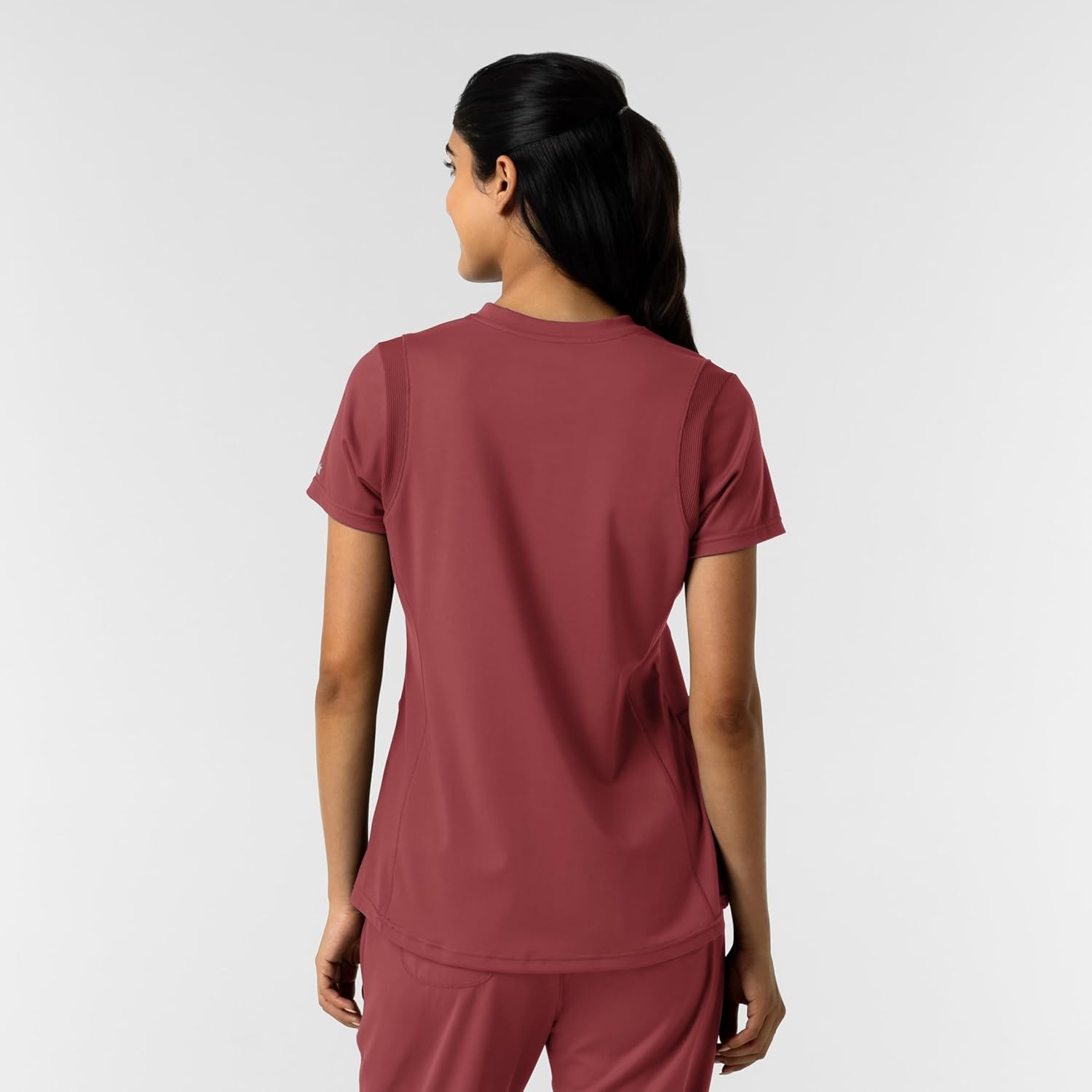 image:imageWink Womens Womens 2Pocket Scrub TopRuby