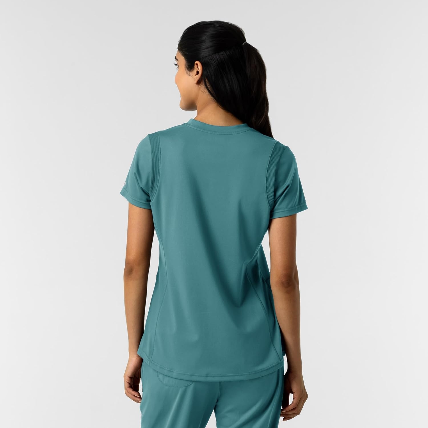 image:imageWink Womens Womens 2Pocket Scrub TopVintage Teal