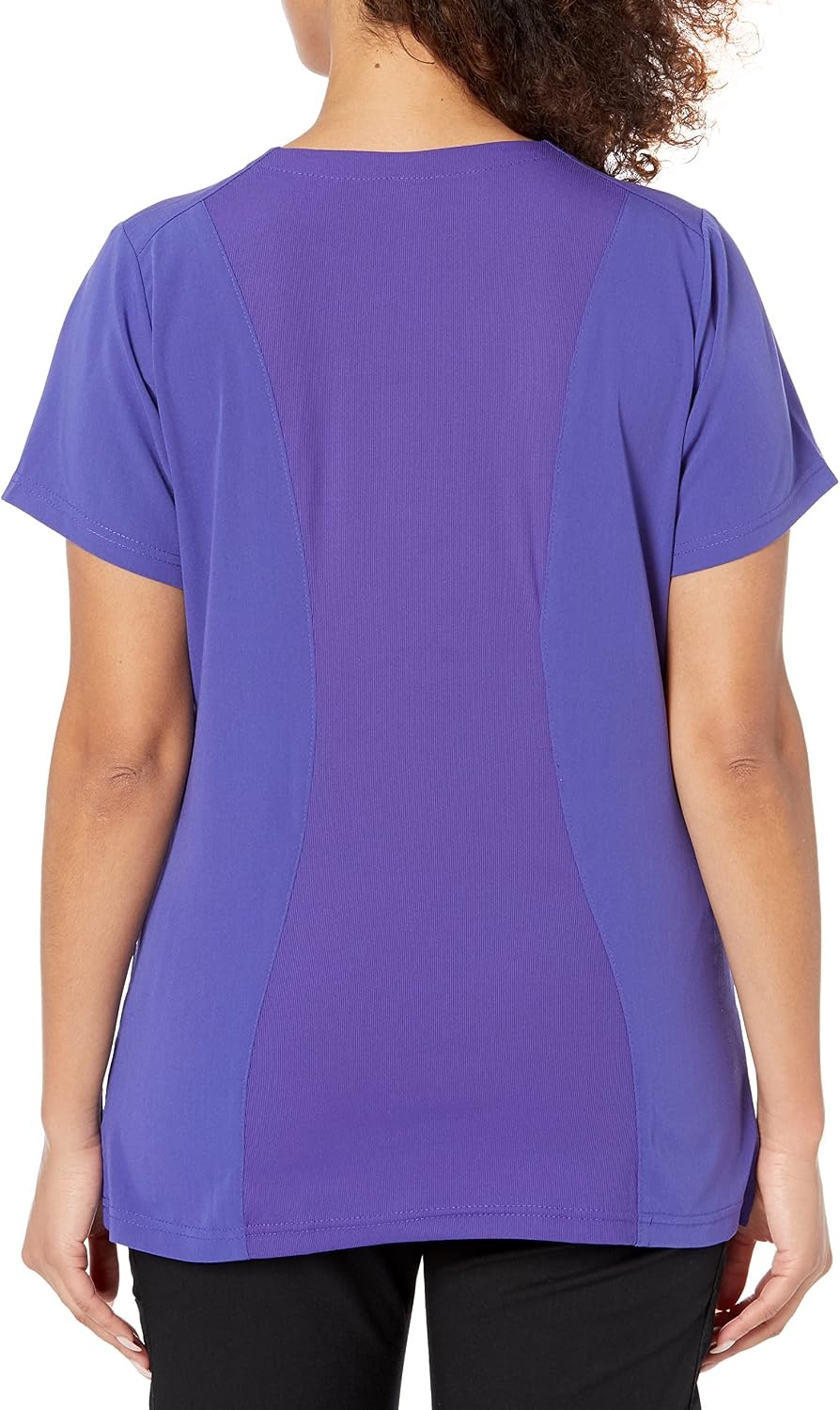image:imageWink Womens Womens Flex Back VNeck Scrub TopGrape