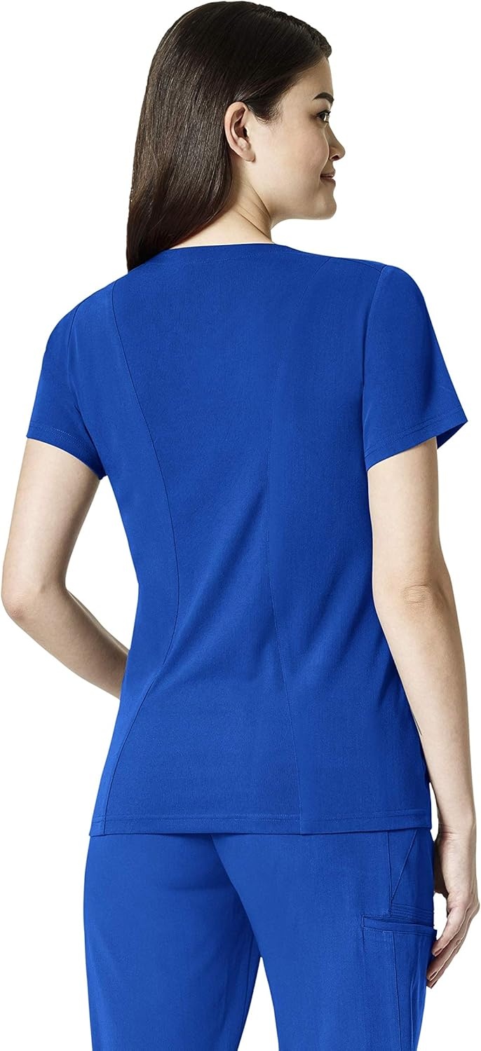 image:imageWink Womens Womens Flex Back VNeck Scrub TopRoyal