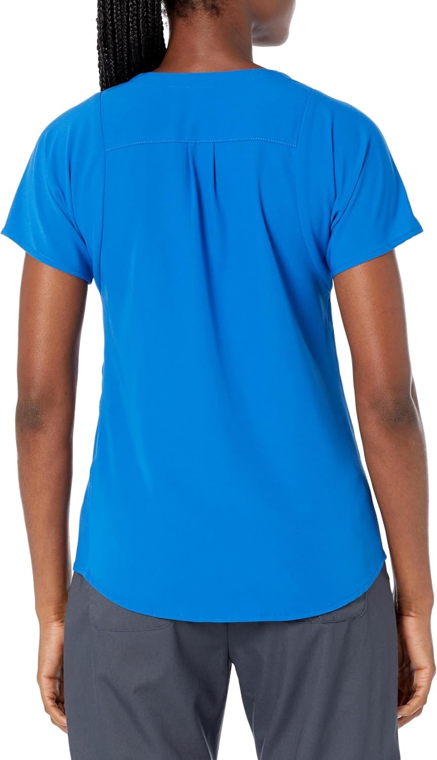 image:imageWonderWink Womens Dolman 3 Pocket Scrub Top Royal S