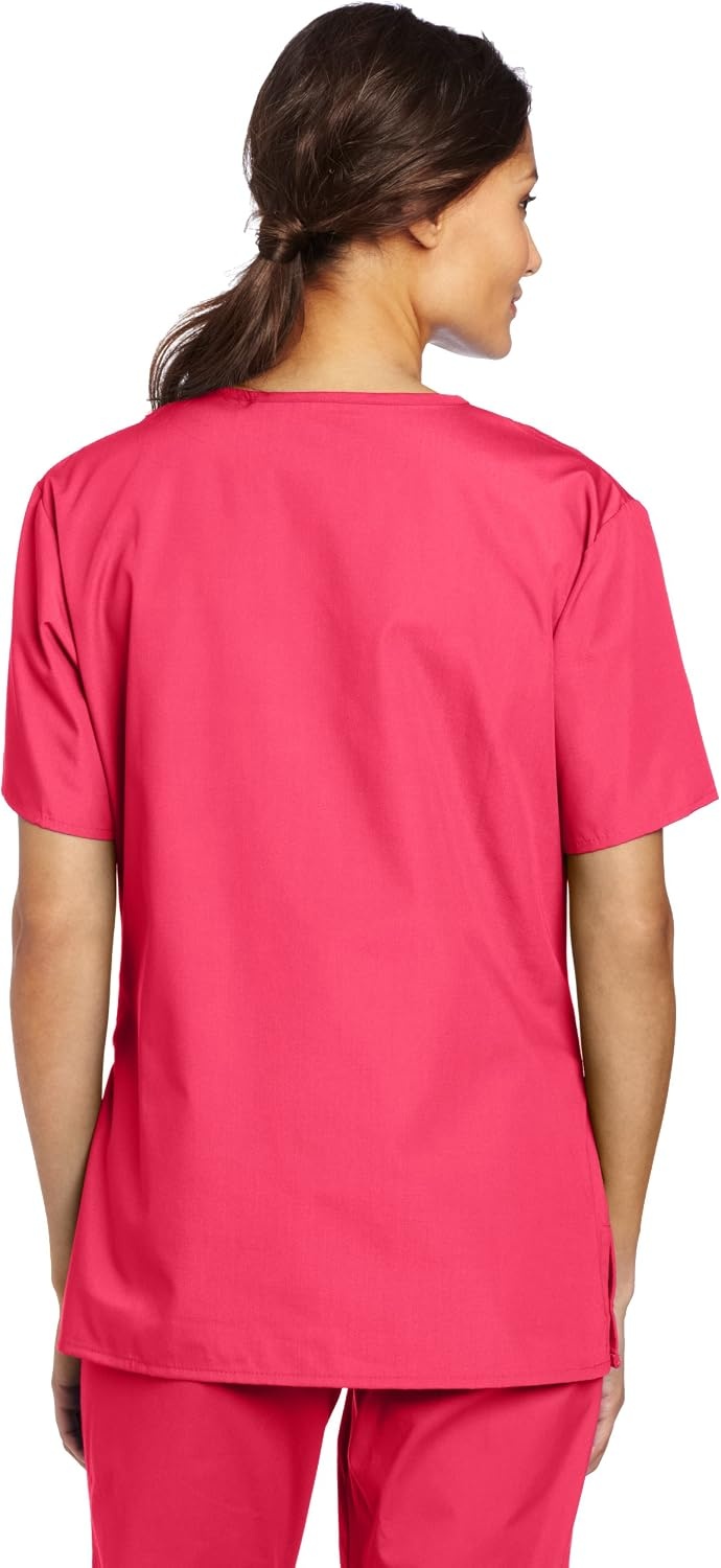 image:imageWonderWink womens Origins Bravo VNeck Top Hot Pink XSmall