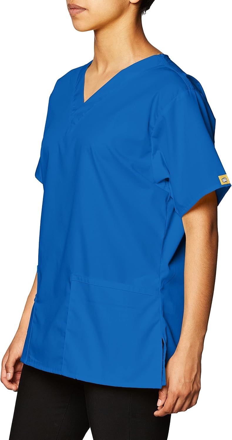 image:imageWonderWink womens Origins Bravo VNeck Top Royal Medium