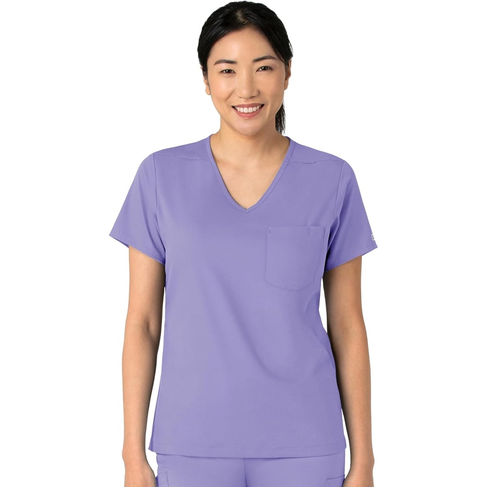 image:imageWink Boundless Womens Tuckin Scrub TopIris Purple