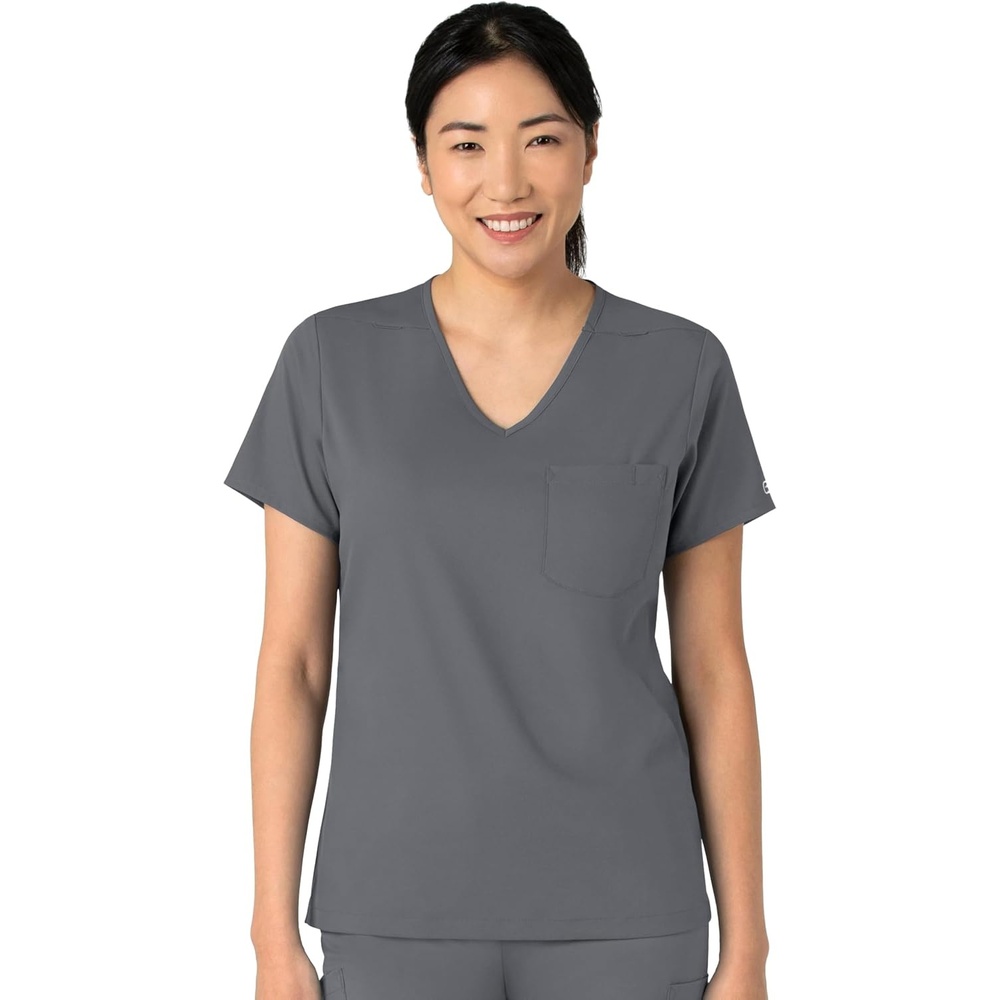 image:imageWink Boundless Womens Tuckin Scrub TopPewter