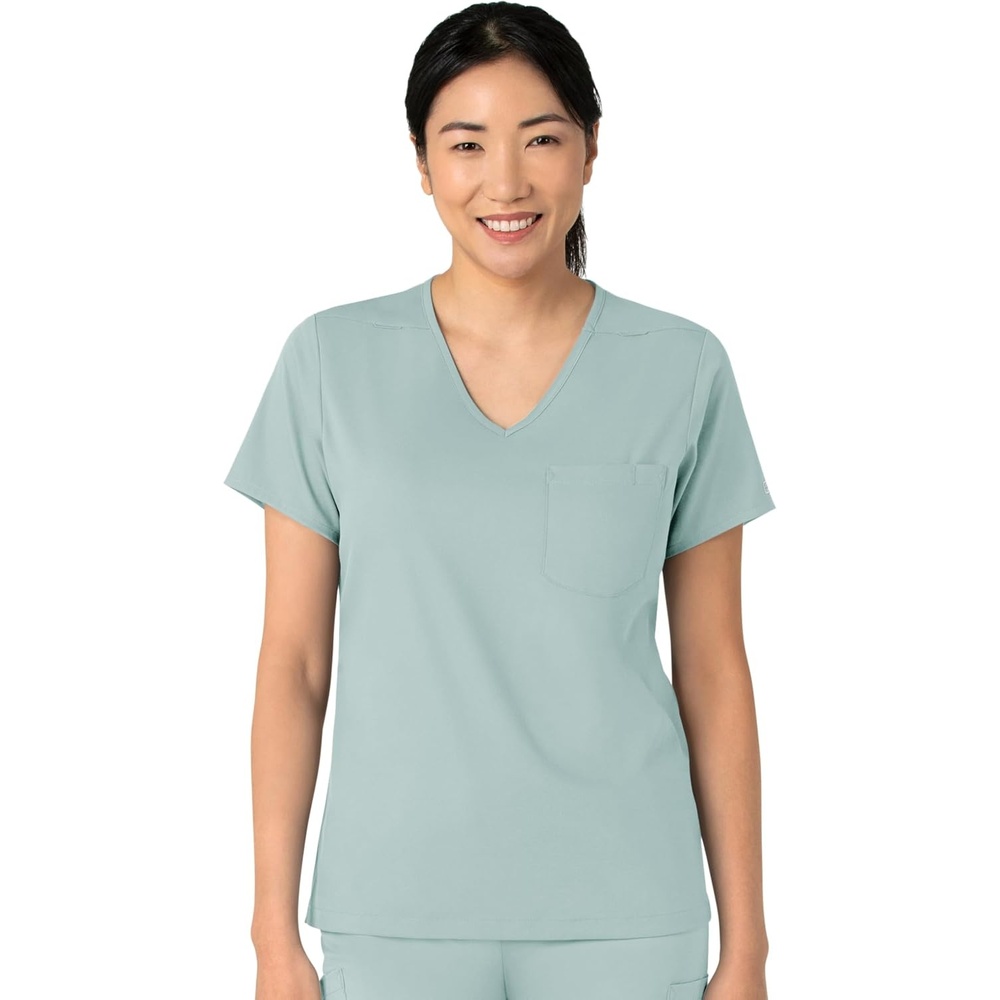 image:imageWink Boundless Womens Tuckin Scrub TopSky Blue