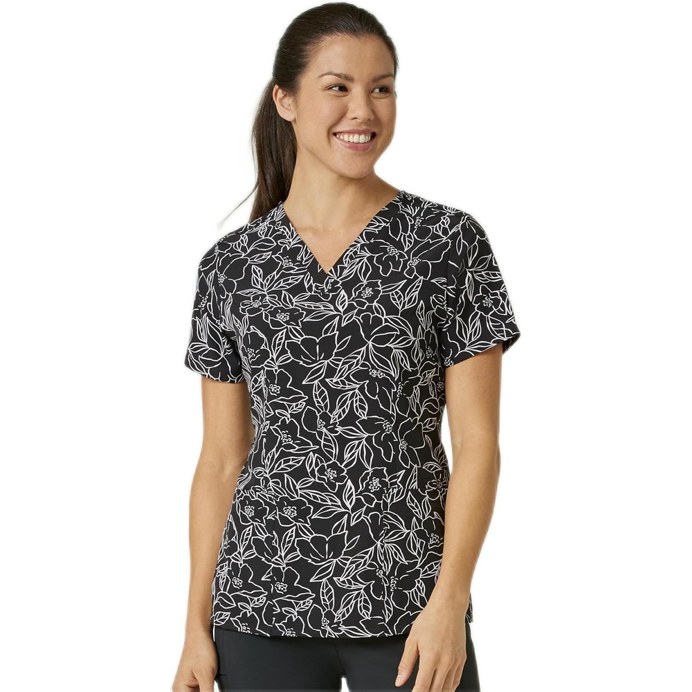 image:imageWink Womens Scrub TopPen Floral