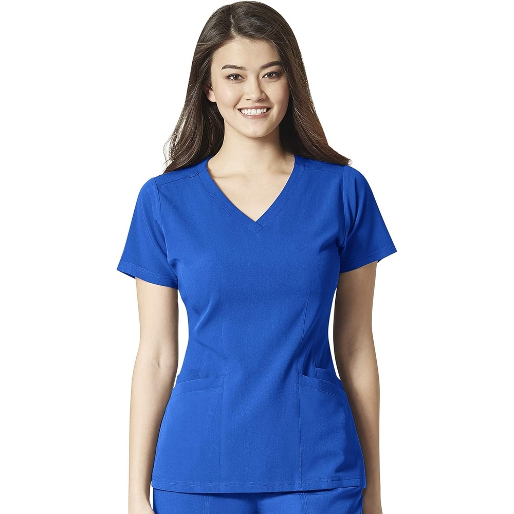 image:imageWink Womens Womens Flex Back VNeck Scrub TopRoyal