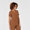 WINK Nova Women’s Flex-n-Reach V-Neck Scrub Top(Chai)