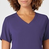 WINK Nova Women’s Flex-n-Reach V-Neck Scrub Top(Grape)