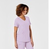 WINK Nova Women’s Flex-n-Reach V-Neck Scrub Top(Pastel Lilac)