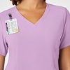 WINK Nova Women’s Flex-n-Reach V-Neck Scrub Top(Violet Tulle)