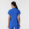 WINK Renew Women’s Flex-n-Reach Collared Scrub Top(Royal)