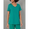 WINK Renew Women’s Mock Wrap Scrub Top(Hunter)