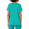 WINK Renew Women’s Mock Wrap Scrub Top(Teal Blue)