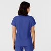 WINK Women’s Women’s Flex-n-reach Side Panel V-neck Scrub Top(Galaxy Blue)