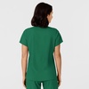 WINK Women’s Women’s Flex-n-reach Side Panel V-neck Scrub Top(Hunter)