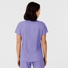 WINK Women’s Women’s Flex-n-reach Side Panel V-neck Scrub Top(Iris Purple)