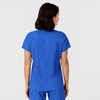 WINK Women’s Women’s Flex-n-reach Side Panel V-neck Scrub Top(Royal)