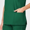 WINK WonderWORK Women’s V-Neck Scrub Top(Hunter)