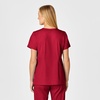 WINK WonderWORK Women’s V-Neck Scrub Top(Red)