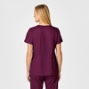 WINK WonderWORK Women’s V-Neck Scrub Top(Wine)
