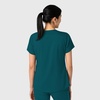 Wink Boundless Women’s 2-Pocket V-Neck Scrub Top(Caribbean)