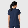 Wink Boundless Women’s 2-Pocket V-Neck Scrub Top(Navy)