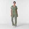 Wink Boundless Women’s 2-Pocket V-Neck Scrub Top(Sage)