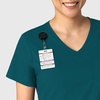Wink Boundless Women’s Tuck-in Scrub Top(Caribbean Blue)