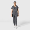 Wink Boundless Women’s Tuck-in Scrub Top(Pewter)
