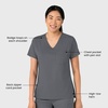 Wink Boundless Women’s Tuck-in Scrub Top(Pewter)