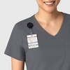 Wink Boundless Women’s Tuck-in Scrub Top(Pewter)