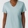 Wink Boundless Women’s Tuck-in Scrub Top(Sky Blue)