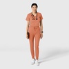 Wink Boundless Women’s Tuck-in Scrub Top(Terracotta)