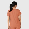 Wink Boundless Women’s Tuck-in Scrub Top(Terracotta)