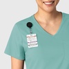 Wink Boundless Women’s Tuck-in Scrub Top(Turquoise)